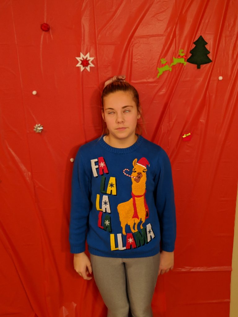 2018 Ugly Sweater Emma